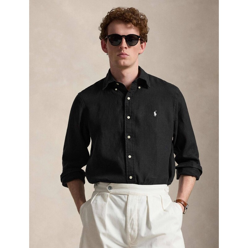 POLO RALPH LAUREN Lněná košile | Custom fit
