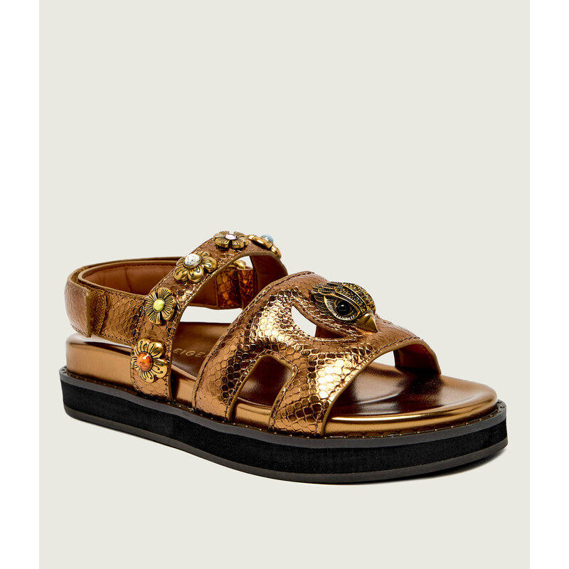 Kurt Geiger Kožené sandály EAGLE 115606603