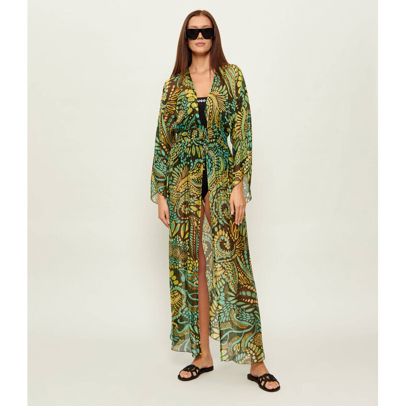 Guess Přehoz INES | Relaxed fit |s příměsí hedvábí