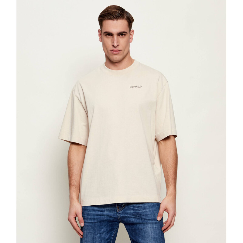 OFF-WHITE Tričko HALF ARROWS | Relaxed fit