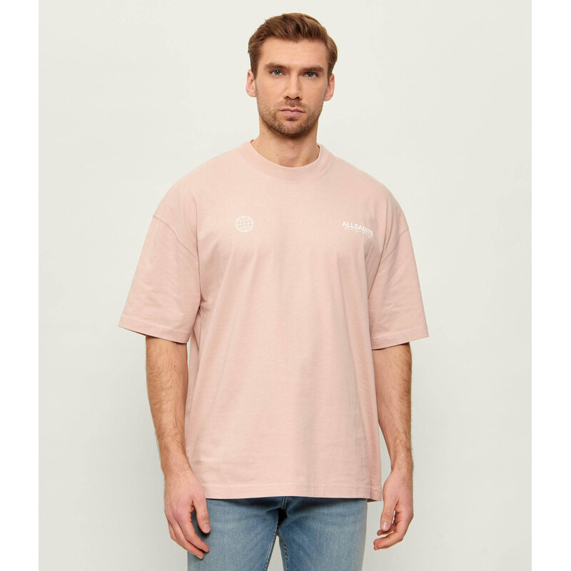 AllSaints Tričko EMBLEM | Oversize fit