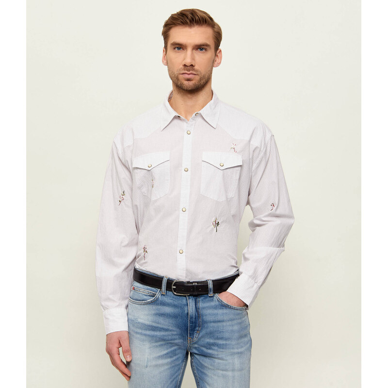AllSaints Košile PORTMAN | Oversize fit