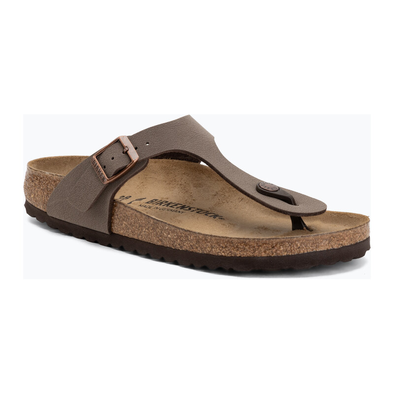 Nazouváky BIRKENSTOCK Gizeh Birkibuc Narrow mocca