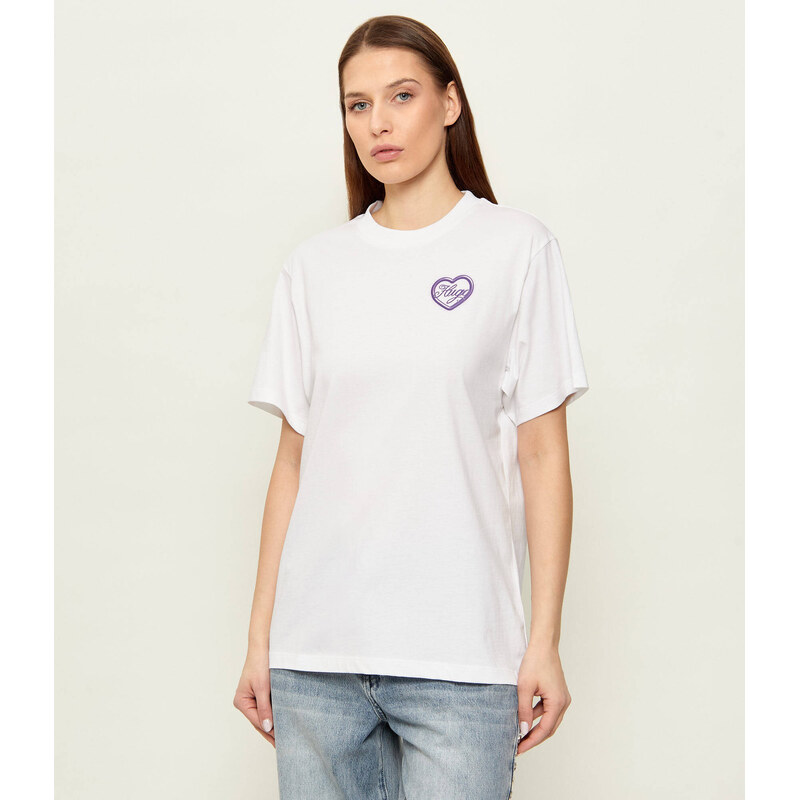 Hugo Blue Tričko Vintage | Relaxed fit 113271037
