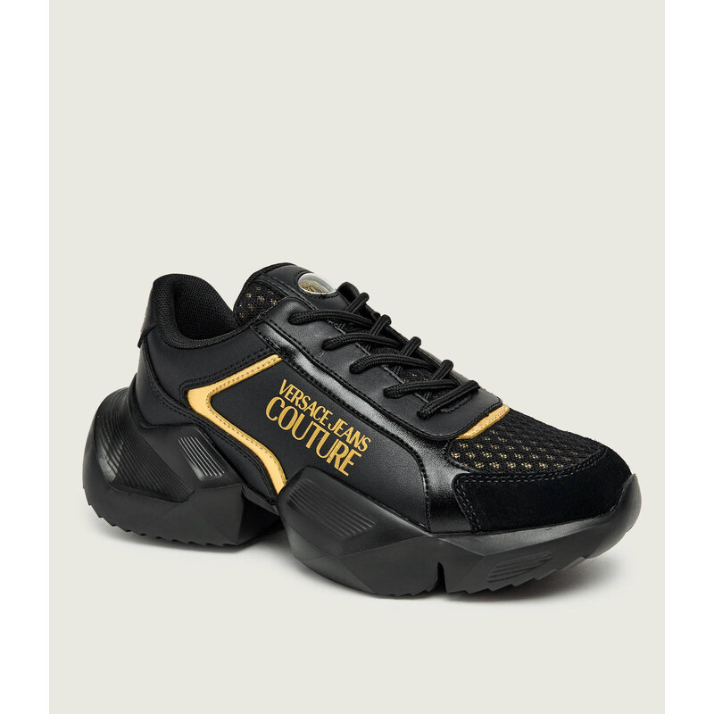 Versace Jeans Couture Kožené tenisky FONDO GRAVITY DIS. SU3 | semiš