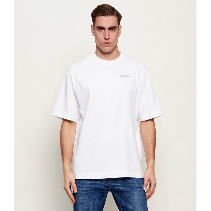 OFF-WHITE Tričko HALF ARROWS | Relaxed fit