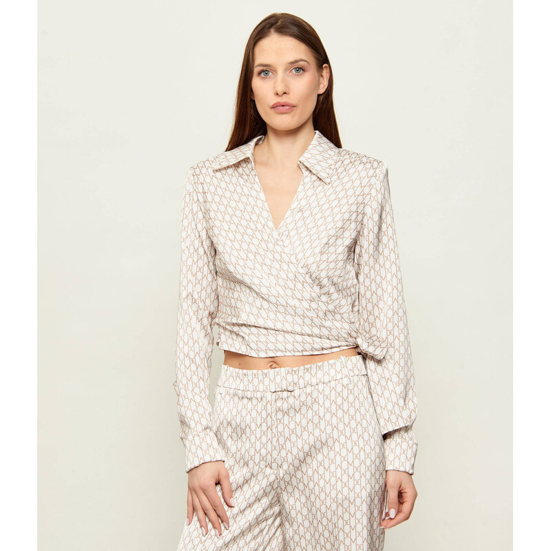 Marciano Guess Saténová halenka FATOU | Cropped Fit