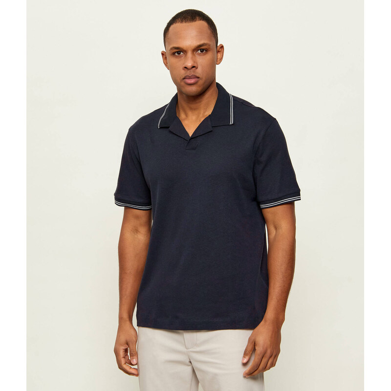 BOSS BLACK Polokošile H-Pye 235 | regular fit přidáním lnu