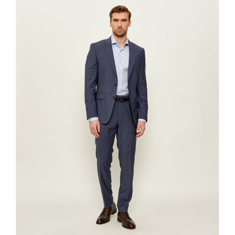 BOSS BLACK Vlněný oblek H-Huge-2Pcs-253 | Slim Fit