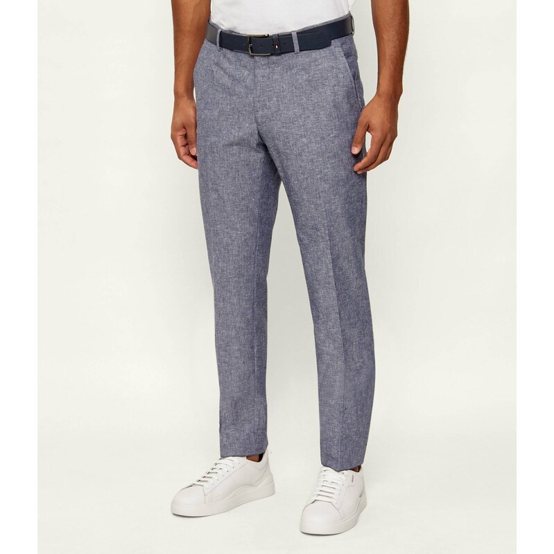 Karl Lagerfeld Kalhoty TUBE | regular fit přidáním lnu