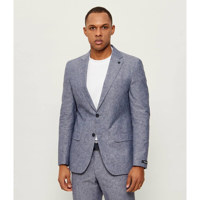 Karl Lagerfeld Sako TRACE | Modern fit přidáním lnu