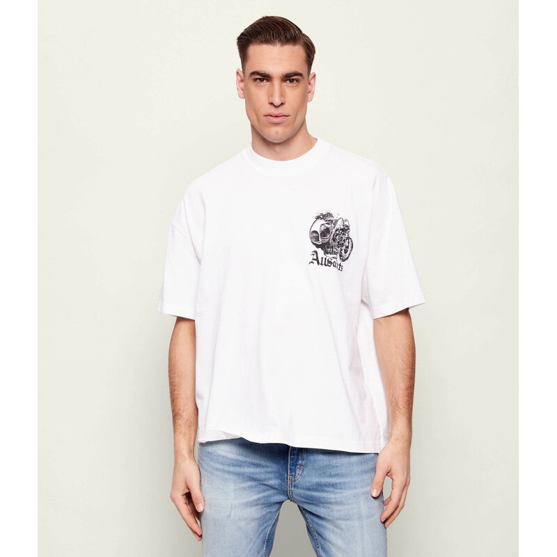 AllSaints Tričko PANHEAD | Oversize fit