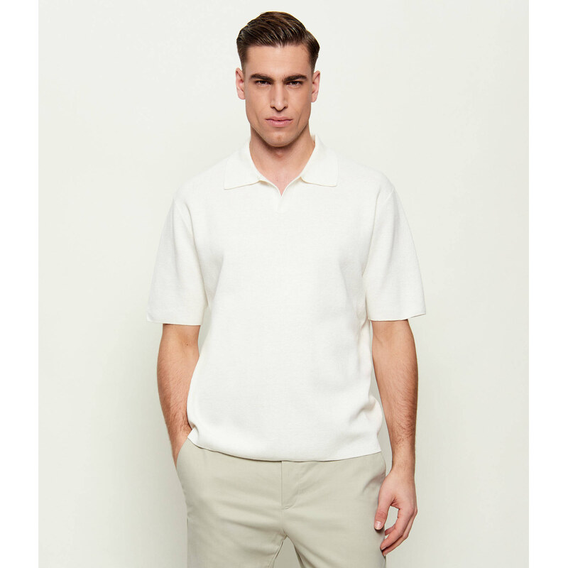 TIGER OF SWEDEN Polokošile Maelon | regular fit přidáním lnu