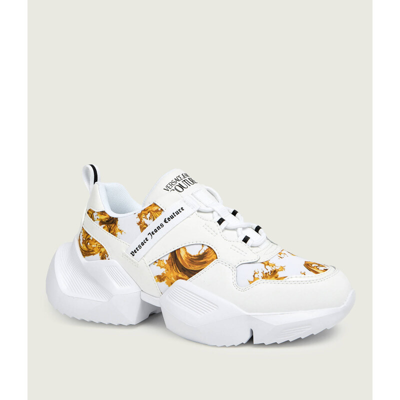 Versace Jeans Couture Tenisky FONDO GRAVITY DIS. SU7 s přídavkem kůže