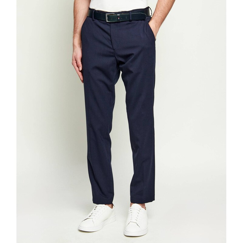 BOSS BLACK Vlněné kalhoty P-Genius-RDSWGPK262F | Slim Fit