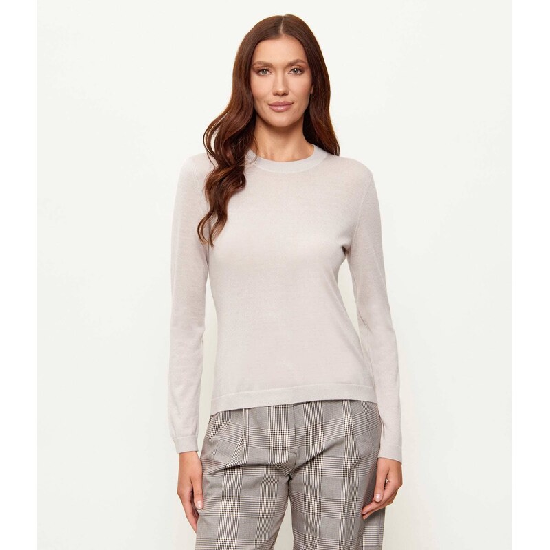 MM Vlněný svetr Mmlpensile | Slim Fit | s příměsí kašmíru