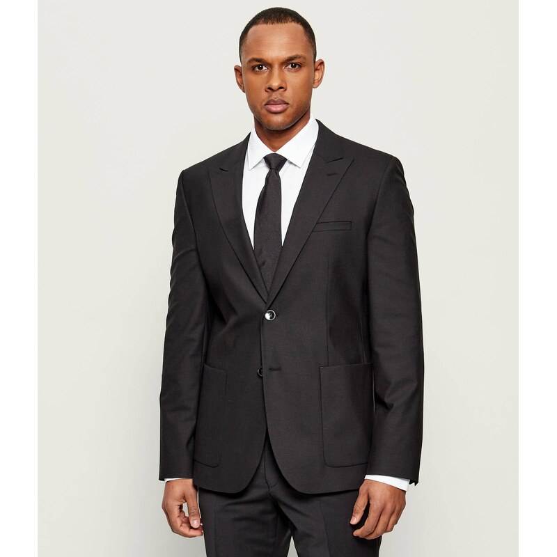HUGO Vlněná sako Arti261F2X | Extra slim fit