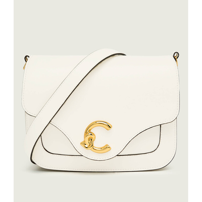 Coccinelle Kožená crossbody kabelka Coccinelle C-Me