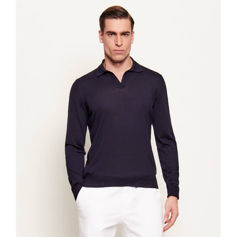 Gran Sasso Vlněný svetr | Slim Fit