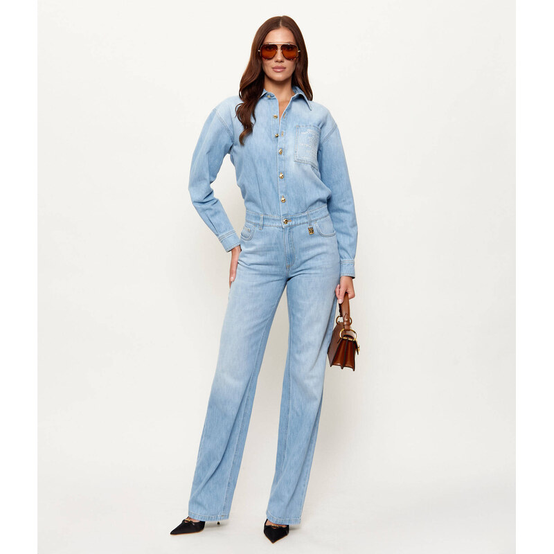 Elisabetta Franchi Džínový overal | Relaxed fit 112811060