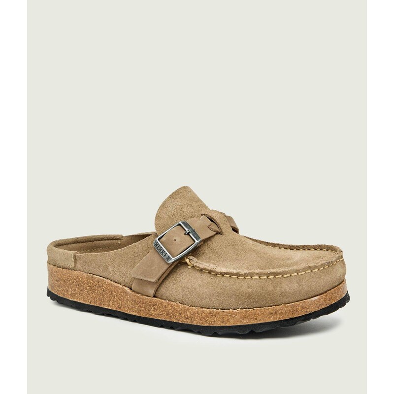 Birkenstock Pantofle typu mules Buckley Braided | semiš | narrow