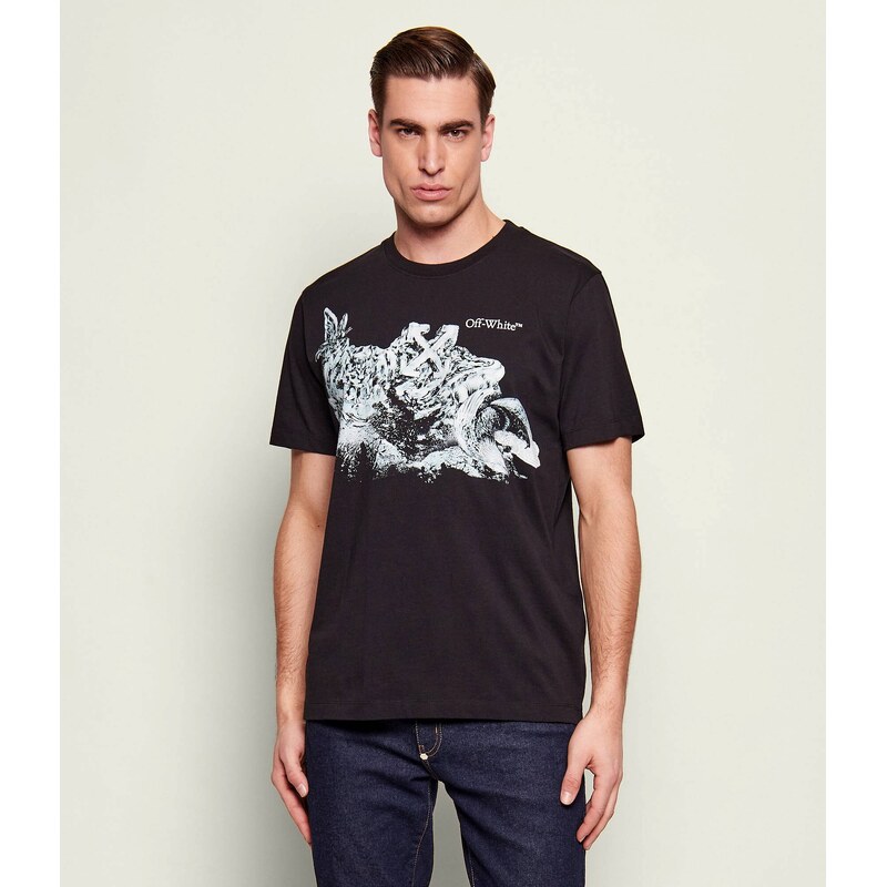 OFF-WHITE Tričko EAGLE ROCK | Slim Fit