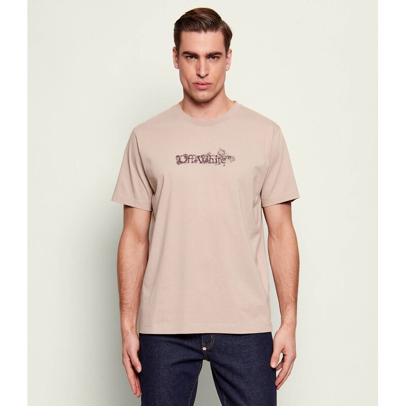 OFF-WHITE Tričko HERALDIC TRESHOLD ARROWS | Slim Fit