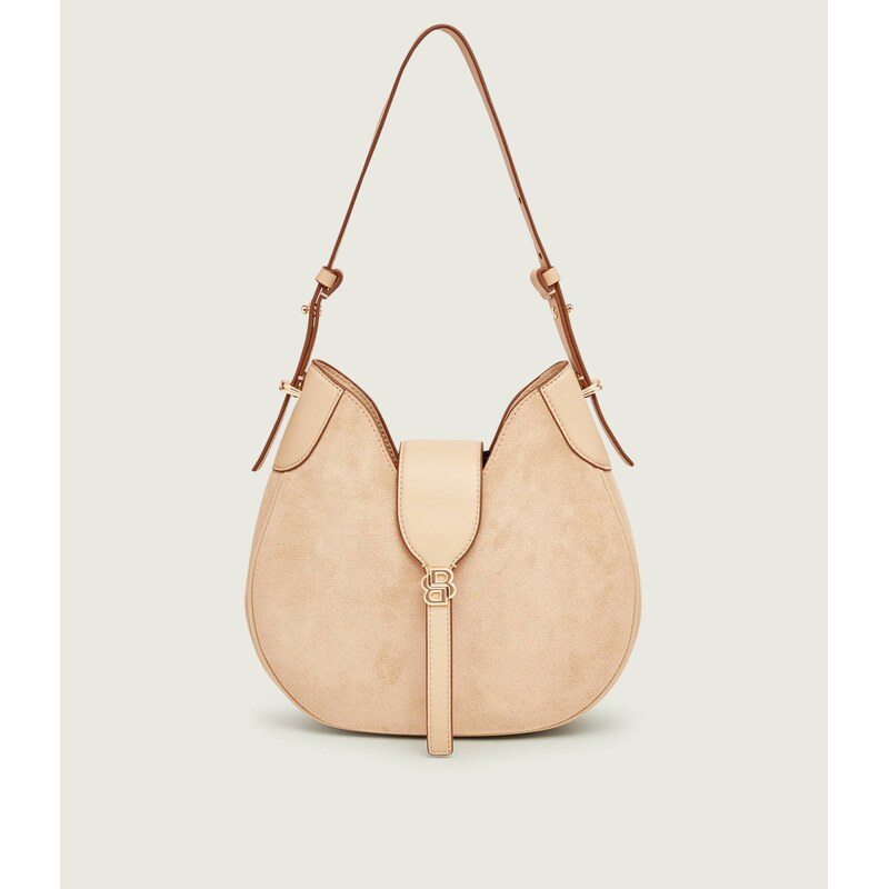 BOSS BLACK Hobo kabelka BEYOND | semiš 112773678