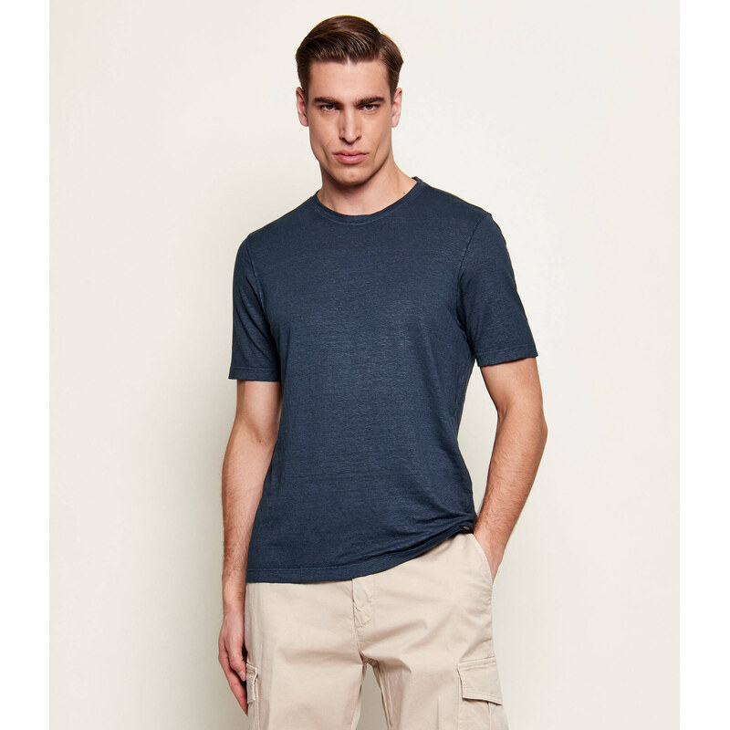 Gran Sasso Lněný tričko | regular fit