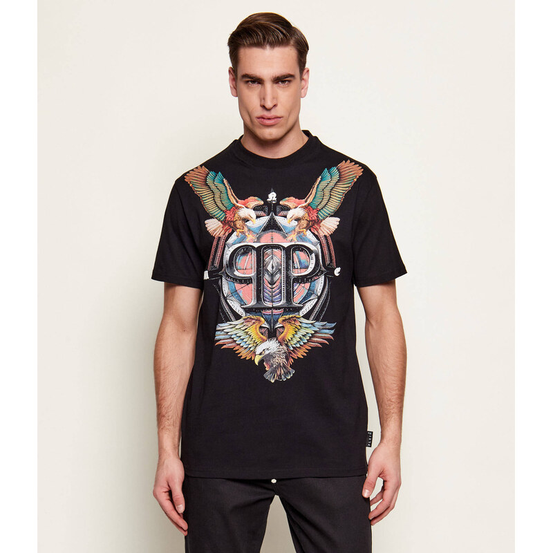 Philipp Plein Tričko Eagle Tattoo | regular fit