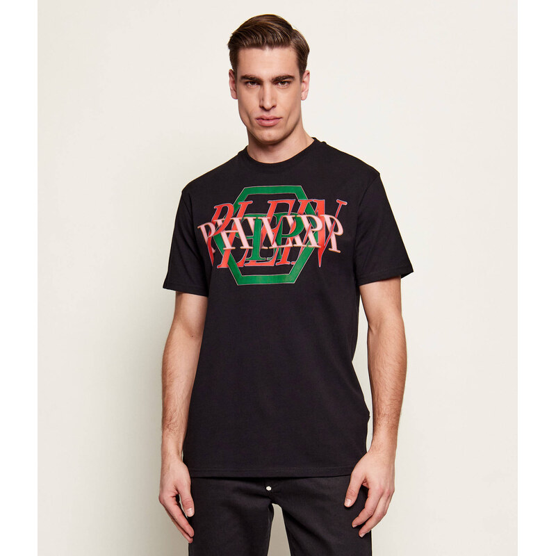 Philipp Plein Tričko Logo Hexagon | regular fit