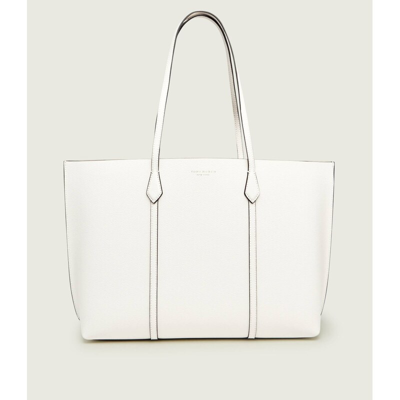 TORY BURCH Kožená kabelka shopper + váček Perry