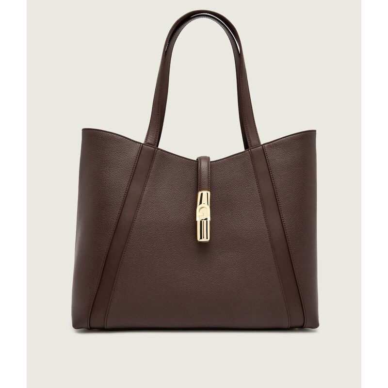 Furla Kůžoná kabelka shopper FURLA GOCCIA