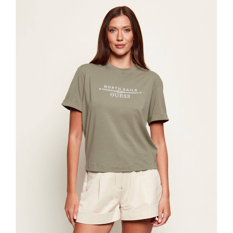 GUESS Tričko Guess x North Sails | regular fit