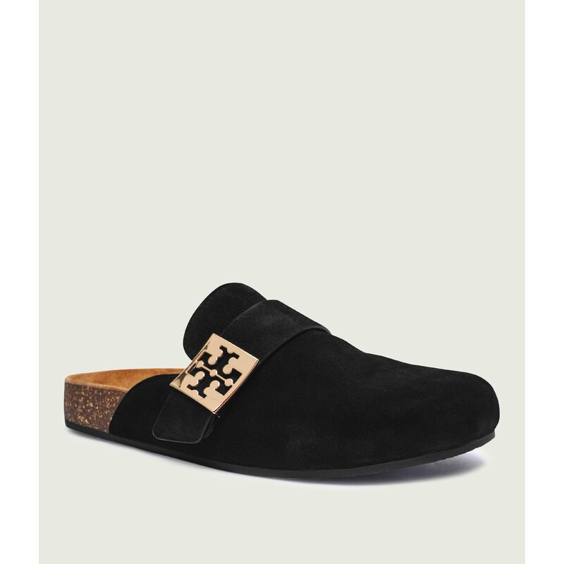 TORY BURCH Pantofle typu mules MELLOW | semiš