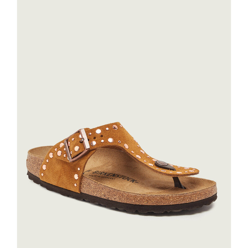 Birkenstock Žabky Gizeh | narrow fit | zamsz