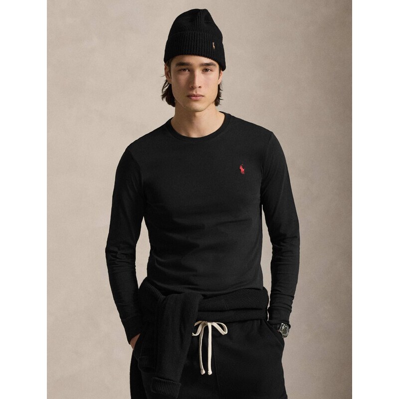 POLO RALPH LAUREN Tričko s dlouhým rukávem | Custom slim fit