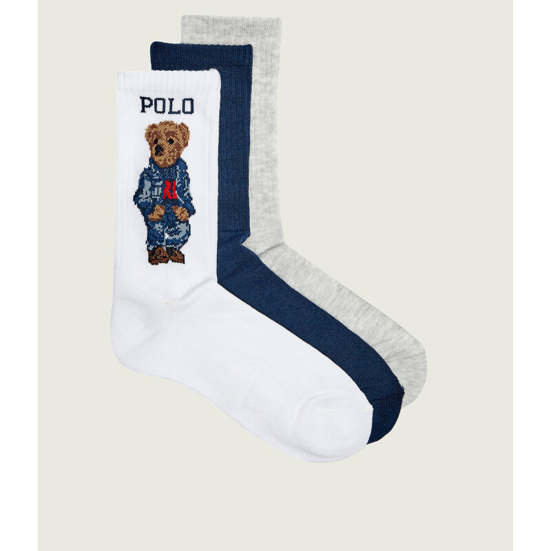 POLO RALPH LAUREN Ponožky 3-pack AMERICANA BE