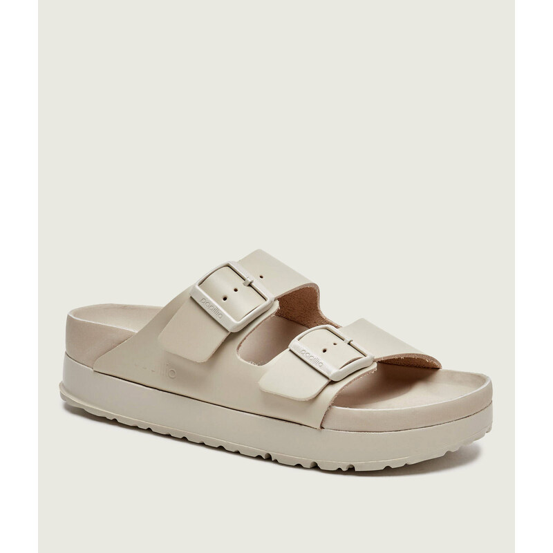 Birkenstock Kožené pantofle Arizona Flex Platform Lena |