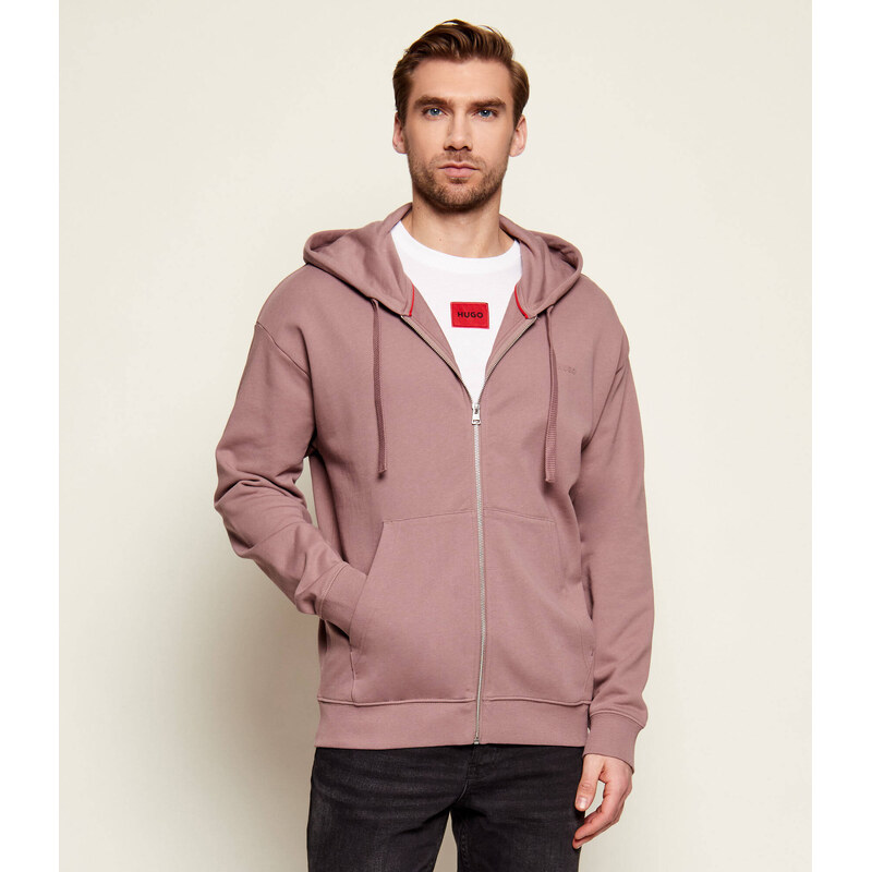 HUGO Mikina Dapozip | Relaxed fit