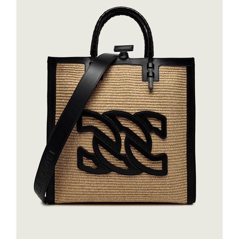 Casadei Kabelka shopper BEAURIVA s přídavkem kůže 112586988