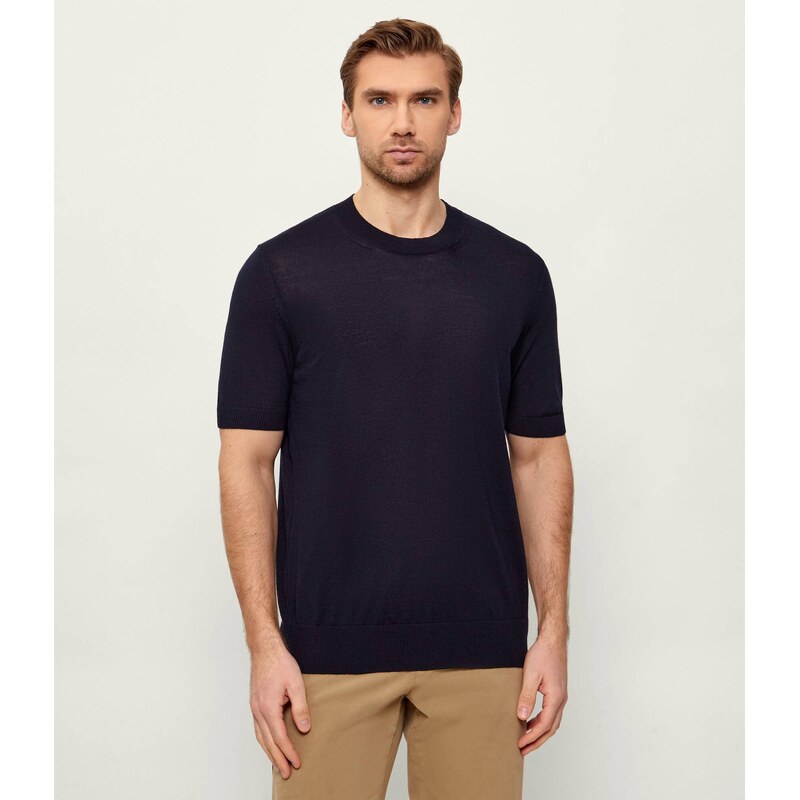 BOSS BLACK Vlněný svetr H-Umauro | regular fit