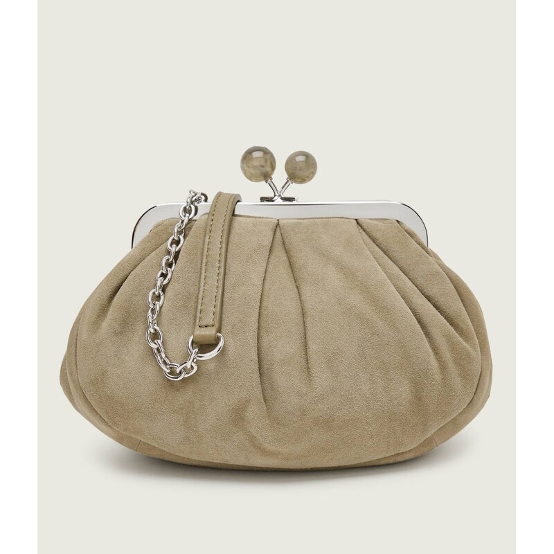 Weekend MaxMara Kabelka na rameno WKAVALOIS Pasticcino | semiš 112589371