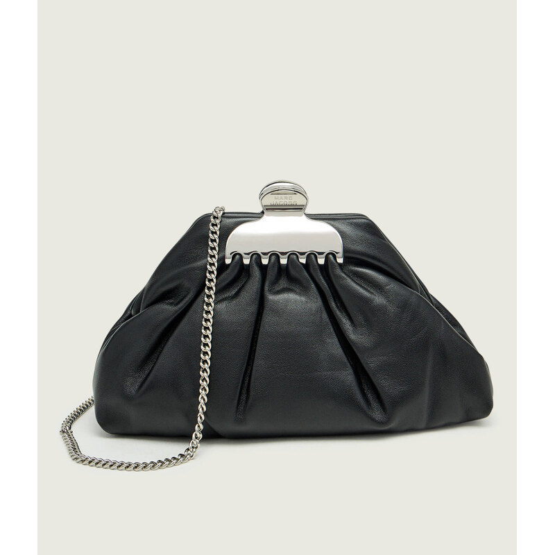 Marc Jacobs Kožená kabelka na rameno The Glam Small Clutch