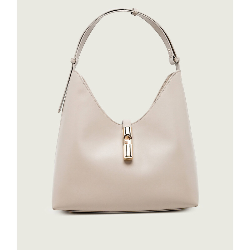 Furla Kožené hobo kabelka FURLA GOCCIA 112513851