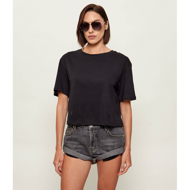 Armani Exchange Tričko | Cropped Fit