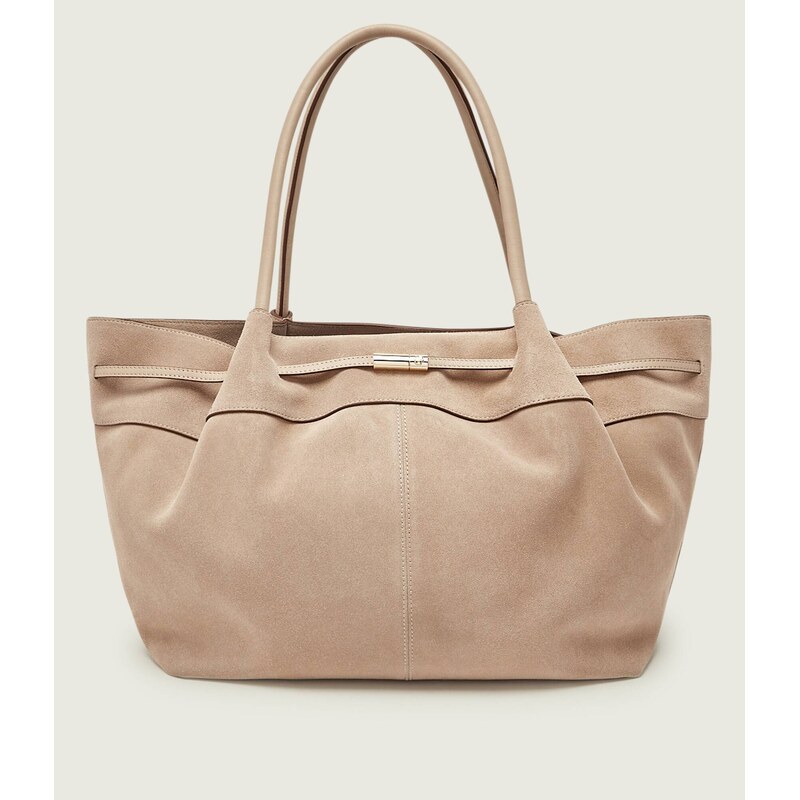 BOSS BLACK Kabelka shopper HELYA | semiš 112447242
