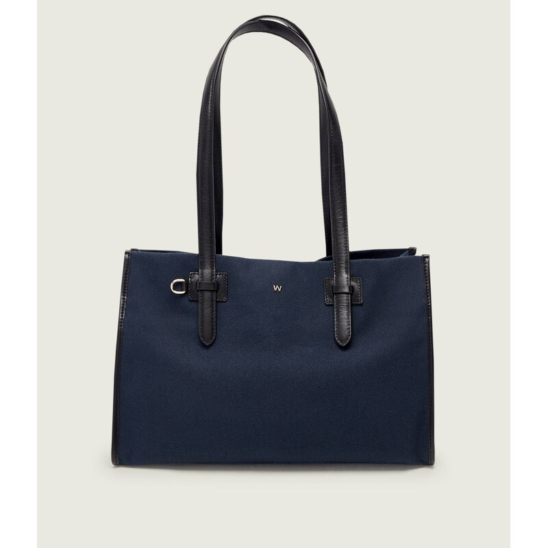 Weekend MaxMara Kabelka shopper WKACANDORE s přídavkem kůže 112464605