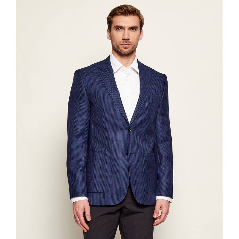 BOSS BLACK Vlněná sako H-Janson-FL-261 | regular fit
