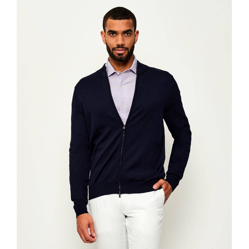 BOSS BLACK vlněný svetr balonso | regular fit